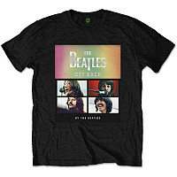 The Beatles t-shirt, Album Faces Gradient Black, men´s