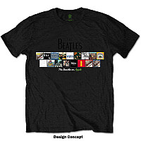 The Beatles t-shirt, Albums on Apple Hi-Build Black, men´s