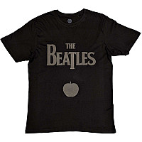 The Beatles t-shirt, Drop T Logo & Apple Hi-Build Black, men´s