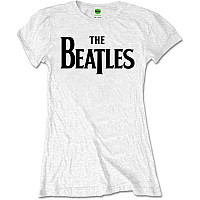 The Beatles t-shirt, Drop T Logo White, ladies