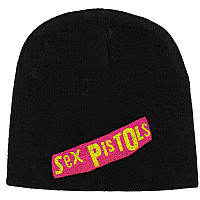 Sex Pistols winter beanie cap, Logo Black