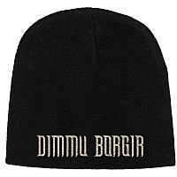 Dimmu Borgir winter beanie cap, Logo Black
