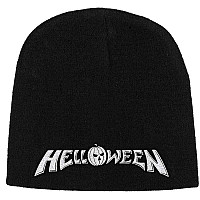 Helloween winter beanie cap, Logo Black, unisex