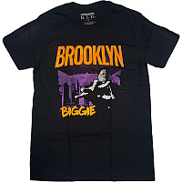 Notorious B.I.G. t-shirt, Brooklyn Orange Black, men´s