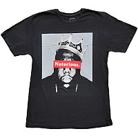 Notorious B.I.G. t-shirt, Notorious Black, men´s