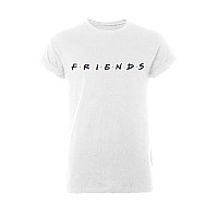 Friends t-shirt, Logo White Rolled, men´s
