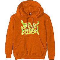 Billie Eilish mikina, Airbrush Flames Blohsh Orange, men´s