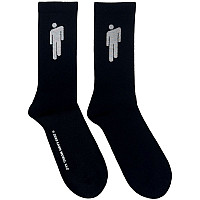 Billie Eilish ponožky, White Blohsh Black, unisex - velikost 4 až 7 (36 až 40 EU)