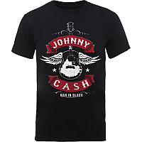 Johnny Cash t-shirt, Winged Guitar, men´s