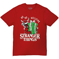 Stranger Things t-shirt, Ho Ho Hellfire Red, men´s