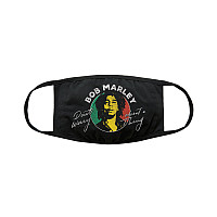 Bob Marley bavlněná face mask na ústa, Don't Worry