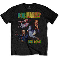 Bob Marley t-shirt, One Love Homage Black, men´s