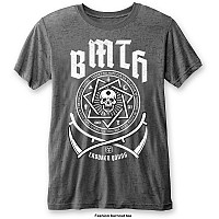 Bring Me The Horizon t-shirt, Crooked Young Grey Burn Out, men´s
