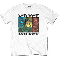 David Bowie t-shirt, Mick Rock Photo Collage White, men´s
