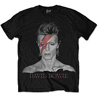 David Bowie t-shirt, Aladdin Sane Black, men´s
