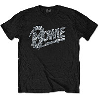 David Bowie t-shirt, Flash Logo (Diamante), men´s