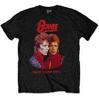 David Bowie t-shirt, New York City Black, men´s