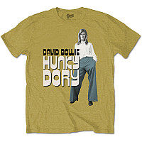 David Bowie t-shirt, Hunky Dory 2 Mustard Yellow, men´s