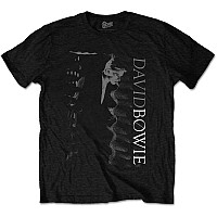 David Bowie t-shirt, Distorted Black, men´s