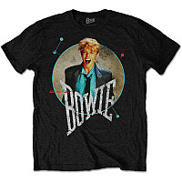 David Bowie t-shirt, Circle Scream BP Black, men´s