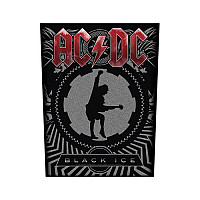 AC/DC back patch 30x27x36 cm, Black Ice