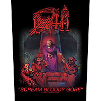 Death back patch 30x27x36 cm, Scream Bloody Gore