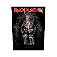 Iron Maiden back patch 30x27x36 cm, Eddie Candle Finger, unisex
