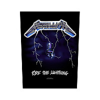 Metallica back patch 30x27x36 cm, Ride The Lightning