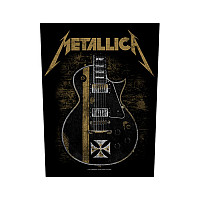 Metallica back patch 30x27x36 cm, Hetfield Guitar