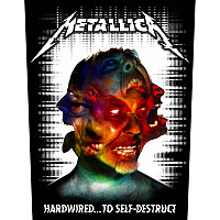 Metallica back patch 30x27x36 cm, Hardwired To Self Destruct