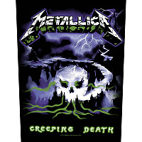 Metallica back patch 30x27x36 cm, Creeping Death