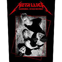 Metallica back patch 30x27x36 cm, Hardwired Concrete