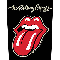 Rolling Stones back patch 30x27x36 cm, Black Ice