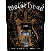 Motorhead back patch CO+PES 30x27x36 cm, Lemmy's Bass Black