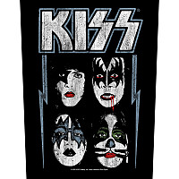 KISS back patch CO + PES 30x27x36 cm, Faces