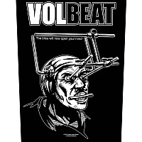 Volbeat back patch CO+PES 30x27x36 cm, Open Your Mind