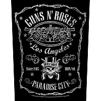 Guns N Roses back patch CO+PES 30x27x36 cm, Paradise City