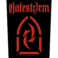 Halestorm back patch CO+PES 30x27x36 cm, Logo