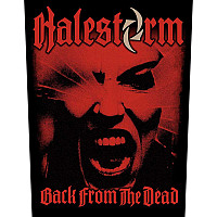 Halestorm back patch CO+PES 30x27x36 cm, Back From The Dead