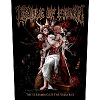 Cradle Of Filth back patch CO+PES 30x27x36 cm, Screaming Of The Valkyries