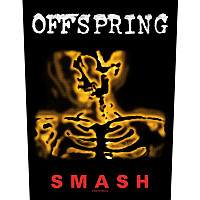 The Offspring back patch CO+PES 30x27x36 cm, Smash Black