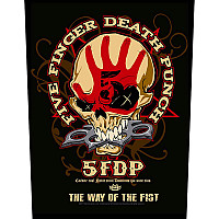 Five Finger Death Punch back patch 30x27x36 cm, Way Of The Fist