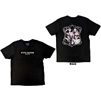 BlackPink t-shirt, Pink Venom BP Embroidery Black, men´s