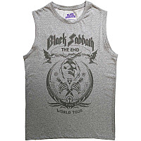 Black Sabbath tank top, The End Mushroom Cloud Grey, men´s