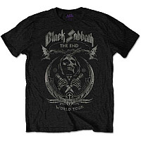 Black Sabbath t-shirt, The End Mushroom Cloud Distressed Black, men´s