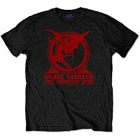 Black Sabbath t-shirt, Europe 75, men´s
