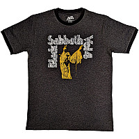 Black Sabbath t-shirt, Vol 4 Ringer Charcoal Grey, men´s