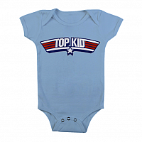 Top Gun baby body t-shirt, Top Kid Body Blue, kids