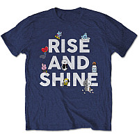BT21 t-shirt, Rise And Shine Navy Blue, men´s