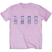 BT21 t-shirt, Group Squares Pink, men´s